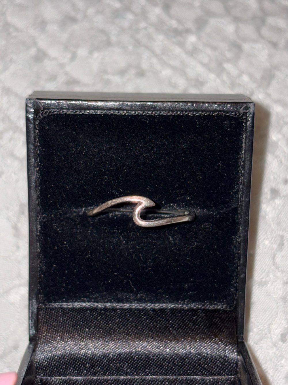 Silver Wave Ring